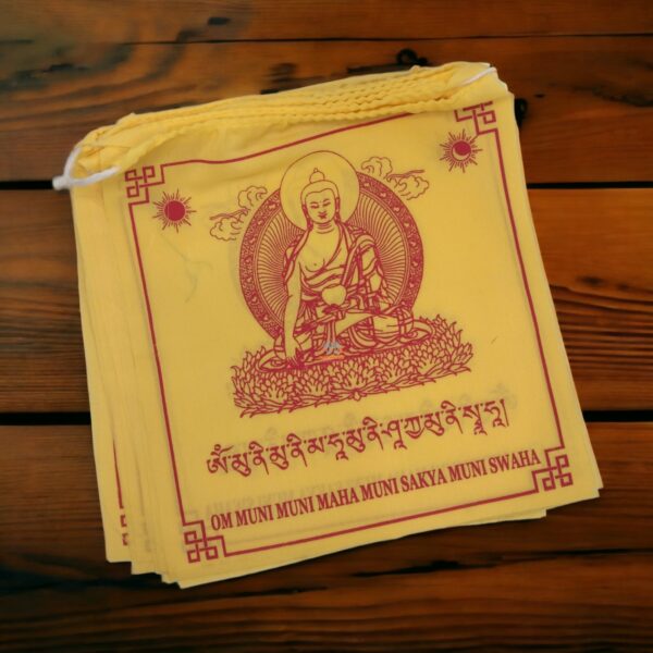 Shakyamuni Buddha Prayer Flag