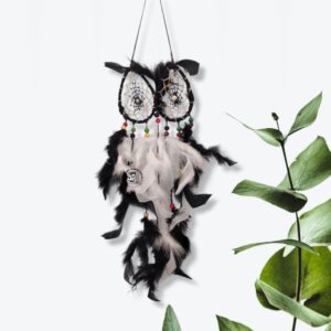 Nepali Peace Owl Dream Catcher