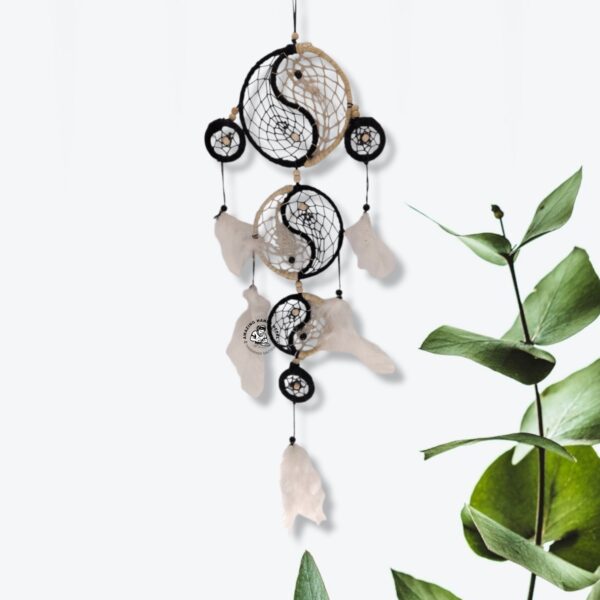 Nepali Yin Yang Dream Catcher