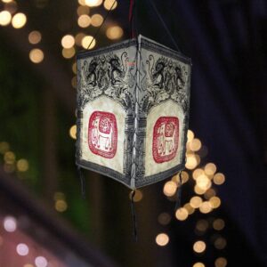 Dragon Printed Lampshade.