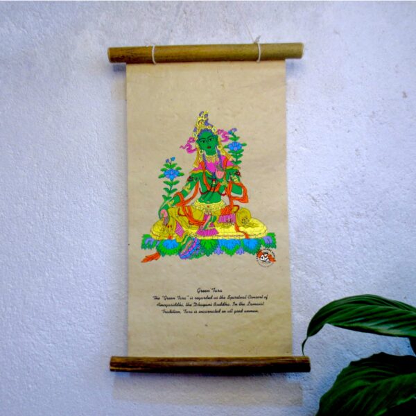 Green Tara Wall Hanging