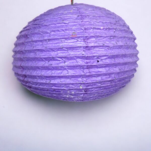 Paper Ball Lampshade Purple