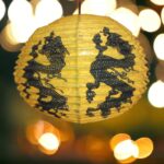 Lokta Paper Dragon Lampshade