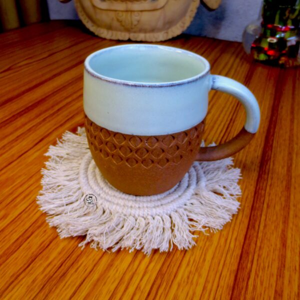 Macrame Cotton Coaster Spiral