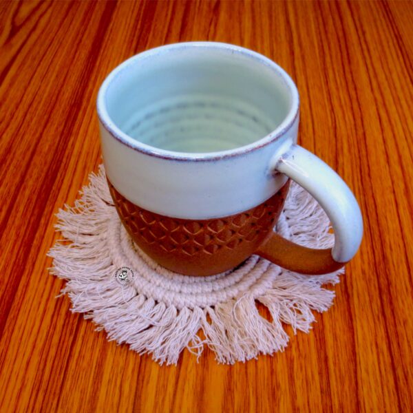 Macrame Cotton Coaster Spiral