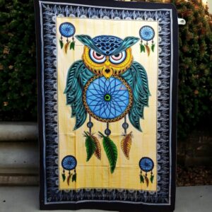 Night Warrior Tapestry