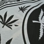 Hemp Leaf Tapestry