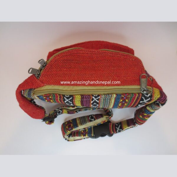 Colorful Hemp Belt Bag