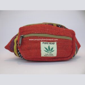 Hemp Cotton Money Belt Bag