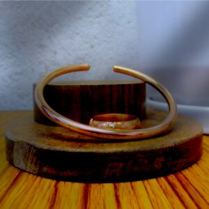 Copper Bracelet and Finger Ring