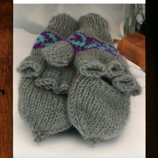 Foldable Woolen Gloves