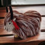 Handmade Himalayan Yak Doll Handmade Yak and Yeti Toys