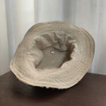 Peace Printed Hemp Safari Hat