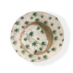 Hat Hemp Leaf