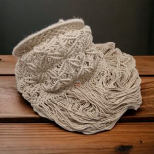 Cotton Knotted Lampshade