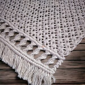 Macrame Knotted Tablemat