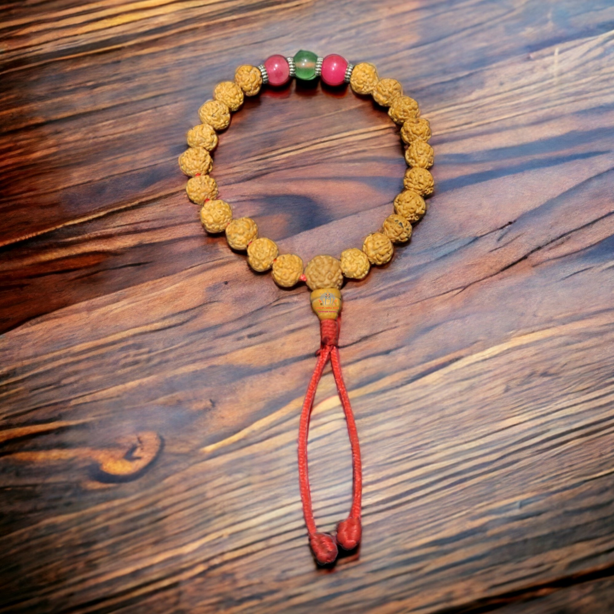 Rudraksha Wrist Mala Prayer Beads