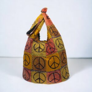 Peace Patched Bag
