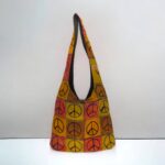 Peace Patched Bag