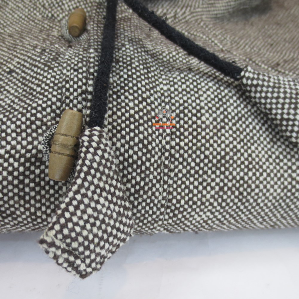 Snakeskin Design Cotton Poncho