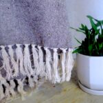 Snake Skin Dotted Cotton Poncho