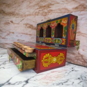 Tibetan Traveling Altar Box