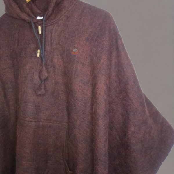 Woolen Long Poncho