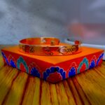 Copper Buddha Mantra Bracelet