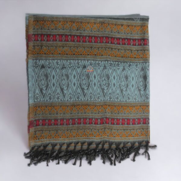 Ancient Symbolic Nepali Woolen Shawl