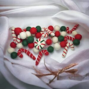Candy Cane Garland