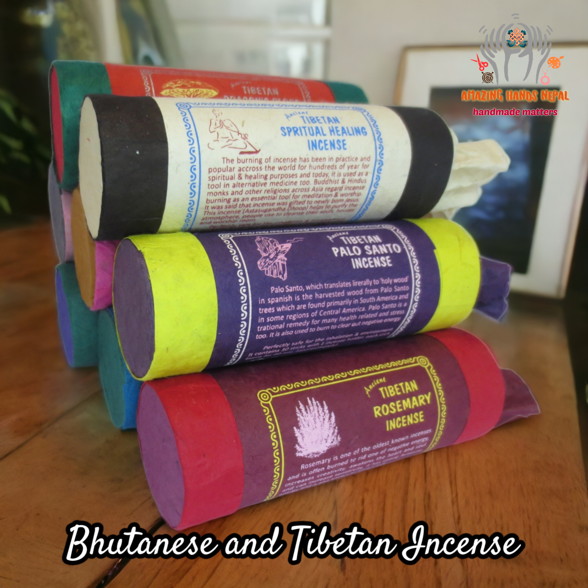 Himalayan Bhutanese and Tibetan Incense Collection