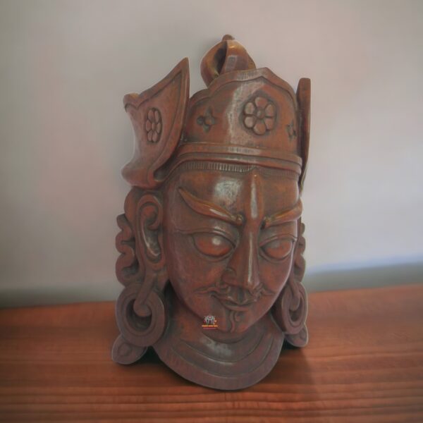 Guru Rinpoche Wooden Mask