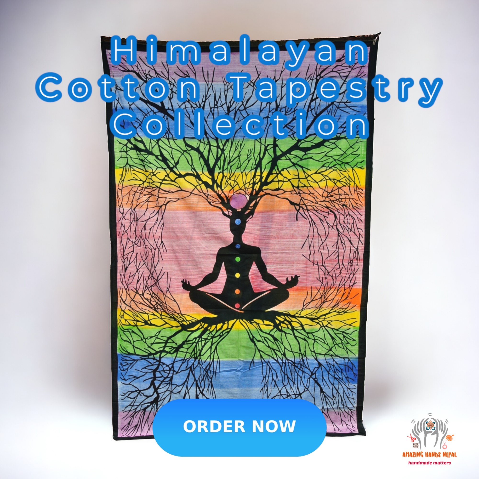 Nepali Himalayan Cotton Tapestry Collection