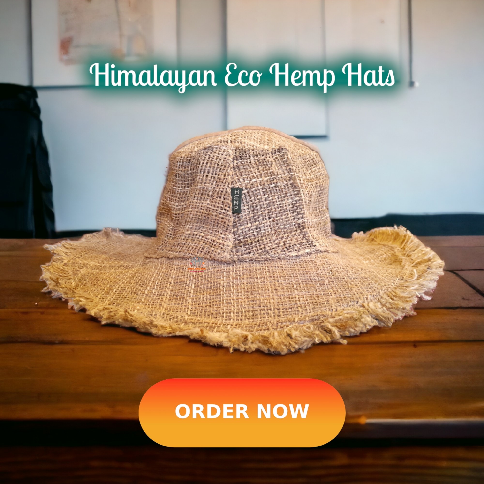 Nepalese Himalayan Eco Hemp Hats