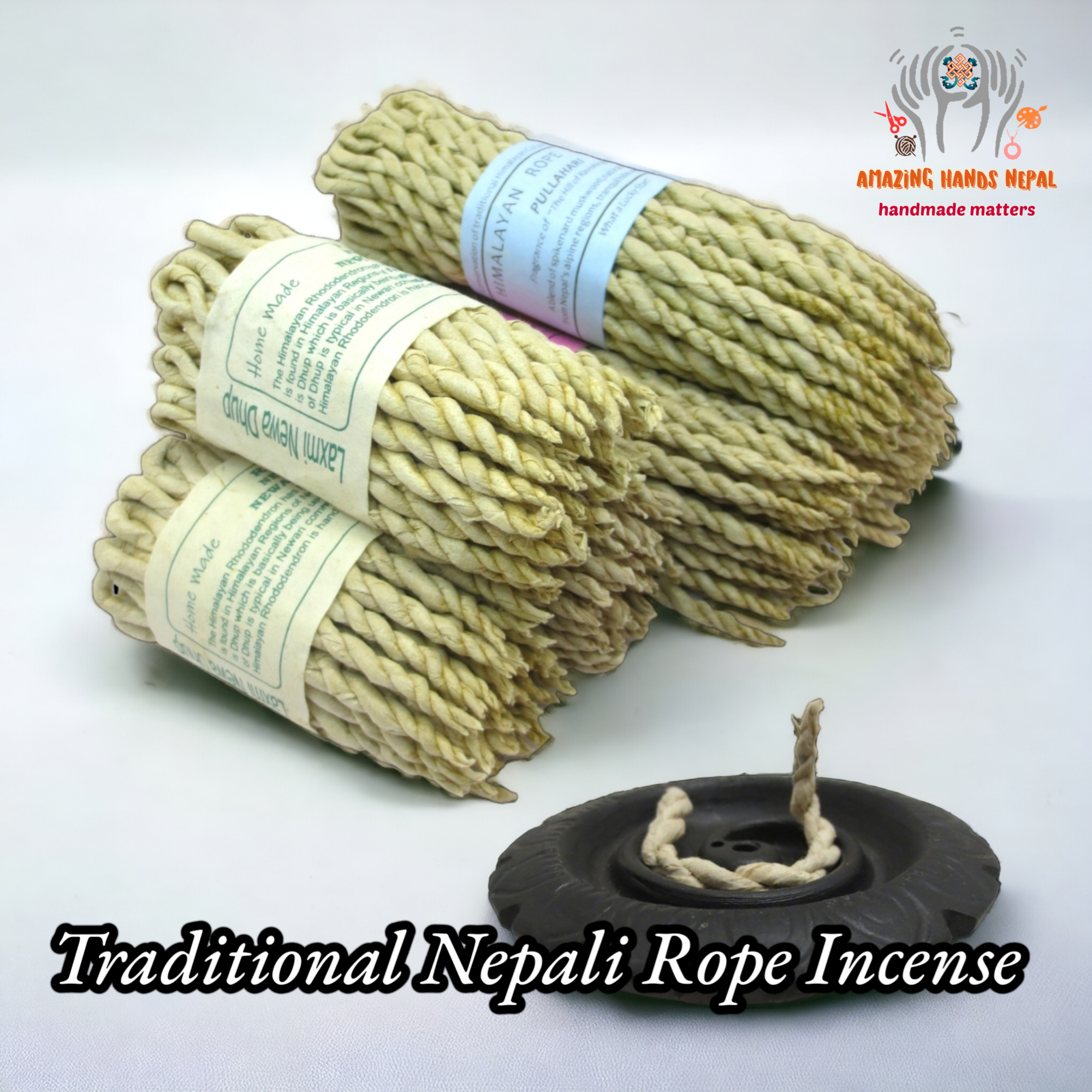 Himalayan Traditional Nepali Rope Incense