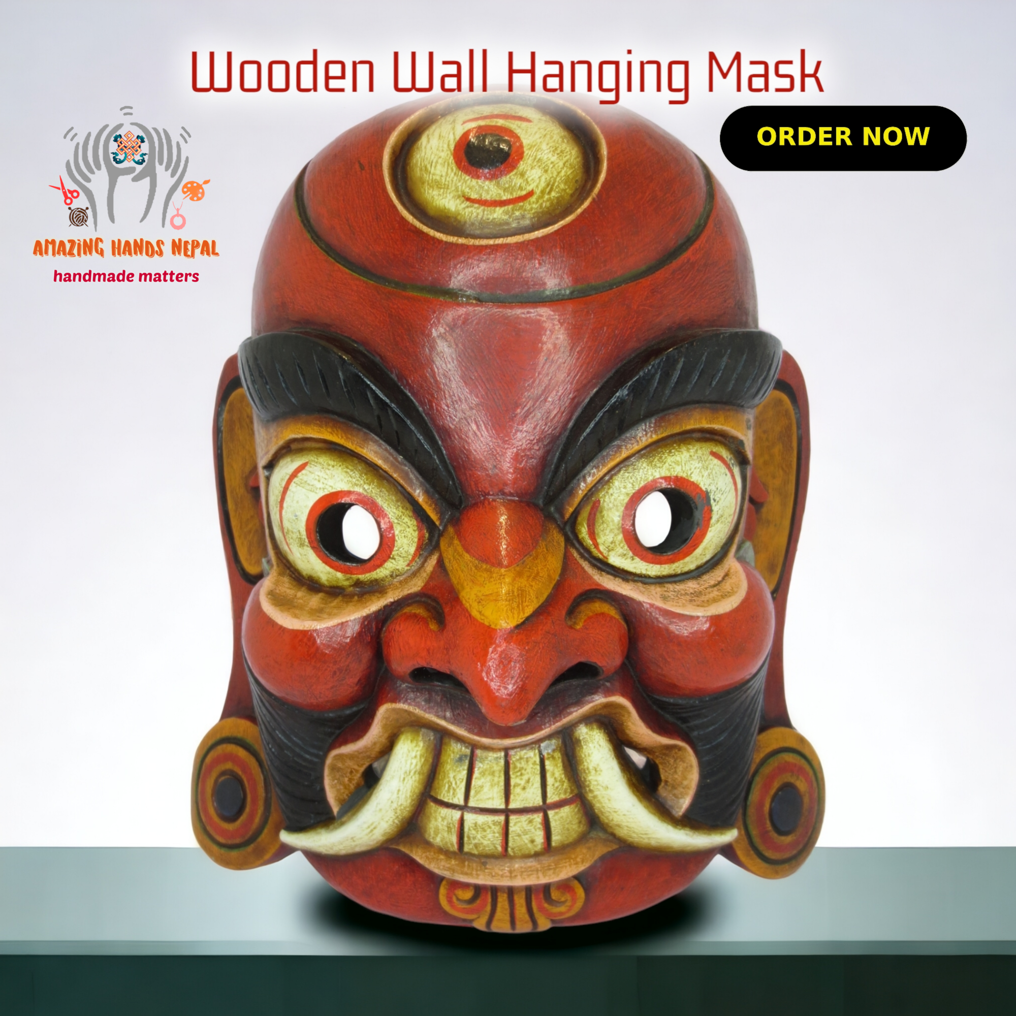 Himalayan Nepali Wooden Masks