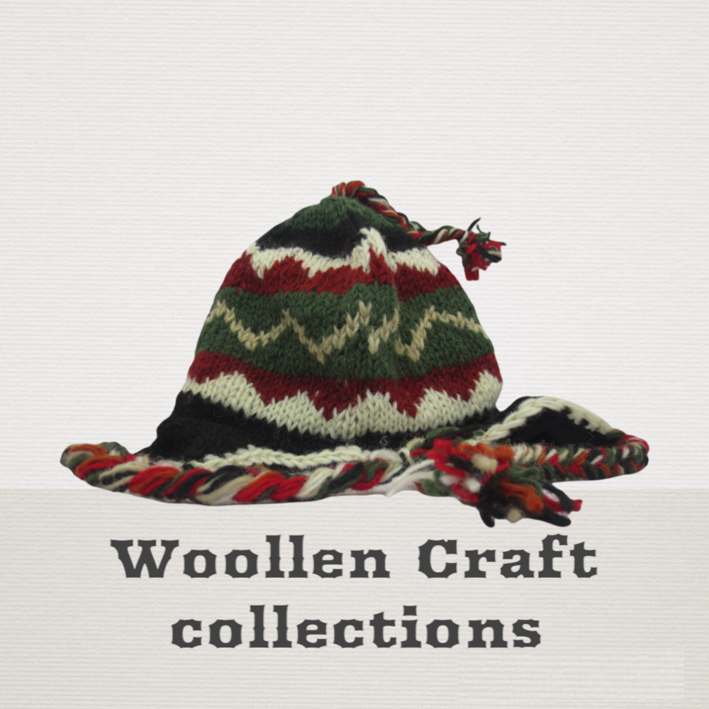 Woollen Craft Collections Nepali woolen hats, gloves, and socks