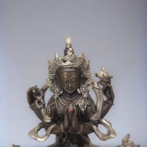 Chenrezig Copper Statue