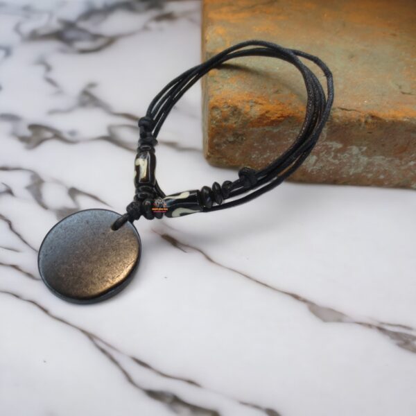 Yin-Yang Balance Carved Necklace