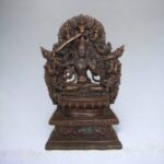Manjushree Monastery Copper Statue Manjushree Monastery Statue
