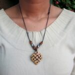 Serenety Knot Pendant Necklace Tibetan Knot Pendant Necklace