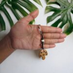 Bone Magic Mushroom Keyring Mushroom Keyring