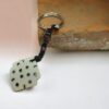 White Knot Keyring