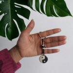 Yin Yang Bone Keyring Yin Yang Keyring