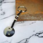 Yin Yang Bone Keyring Yin Yang Keyring