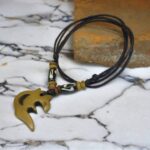 Yoga Om Bone Necklace