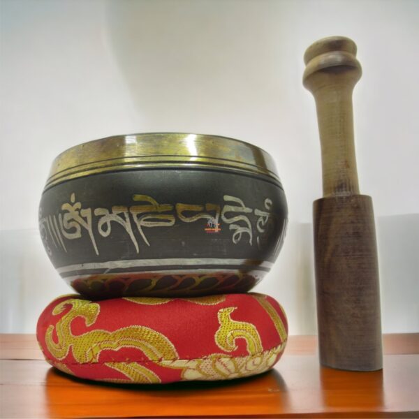 Black Mantra Singing Bowl