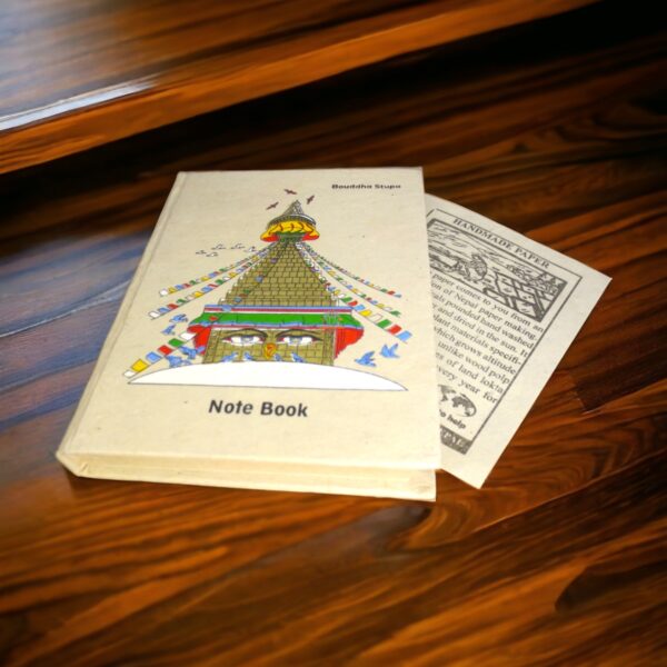 Boudha Stupa Journal Notebook