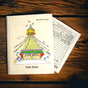 Boudha Stupa Journal Notebook