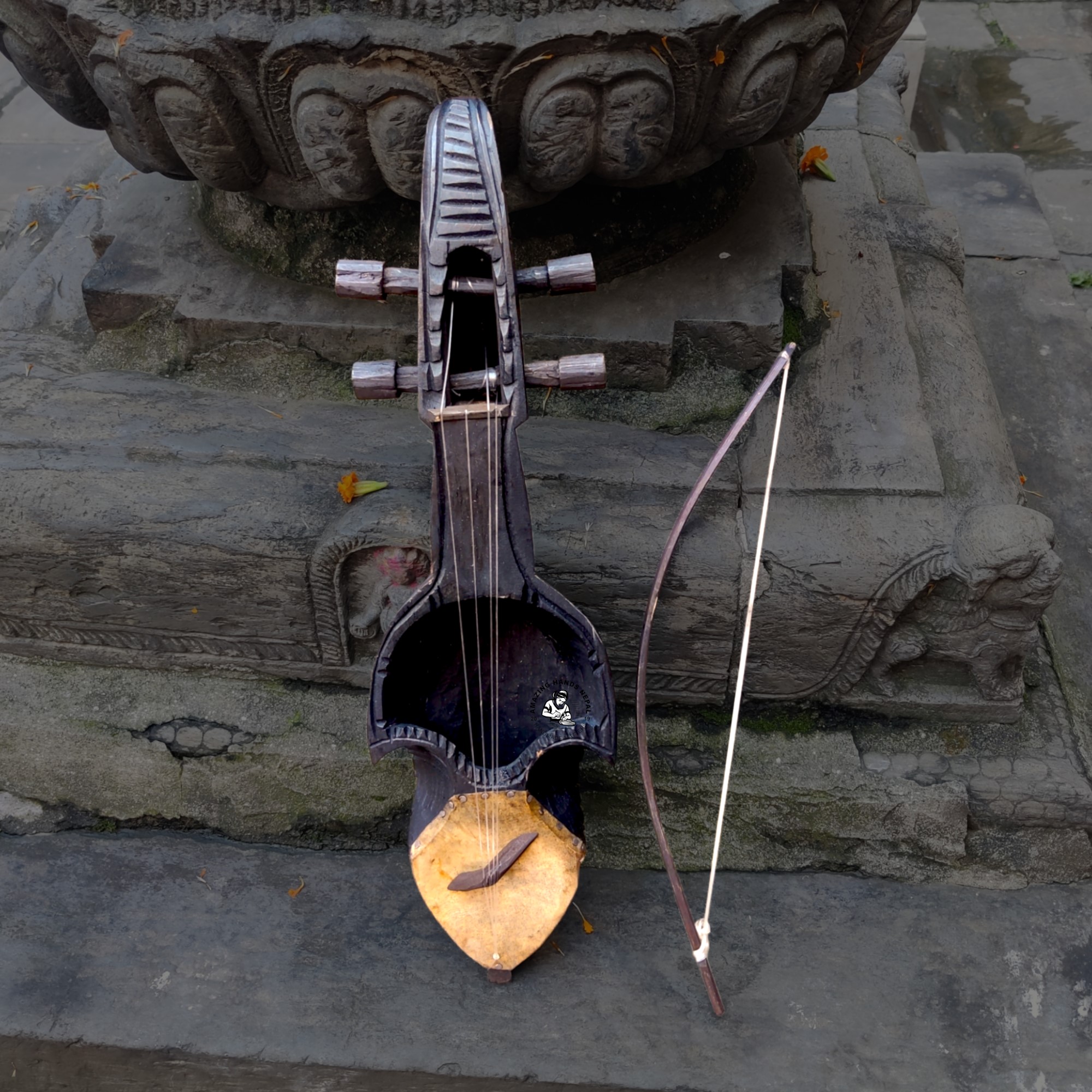 Nepali Sarangi Musical Instrument